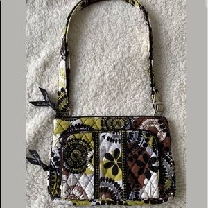 Vera Bradley Floral Satchel/Crossbody Purse